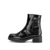 Sportliche Stiefelette schwarz