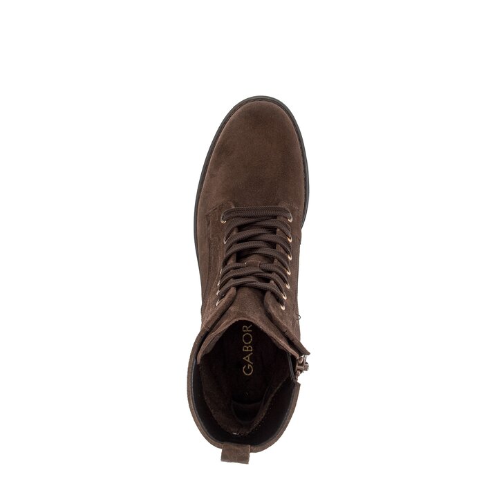 Schnürstiefelette braun #5