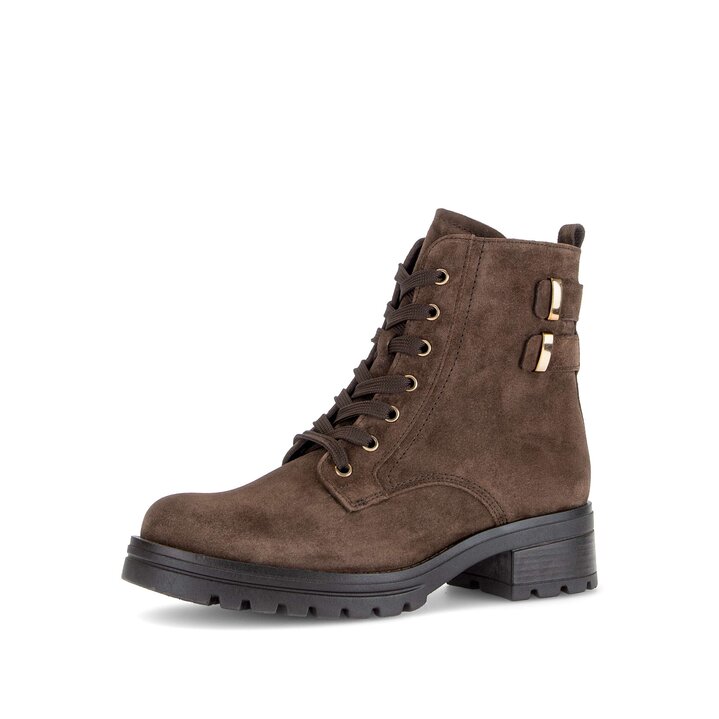 Schnürstiefelette braun #2