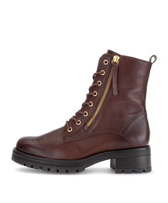 Stivaletto stringato marrone