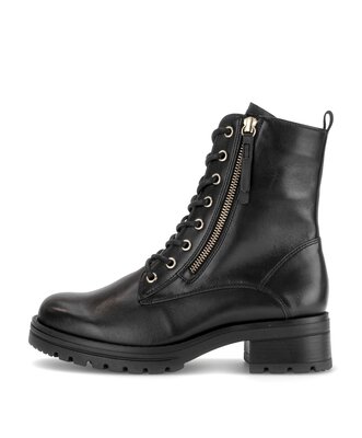 Schnürstiefelette schwarz