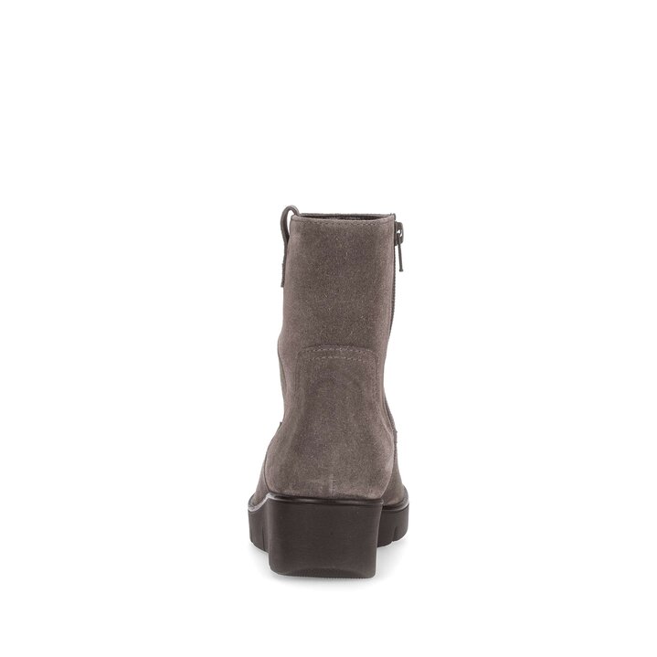 Stivaletto con plateau grigio #3