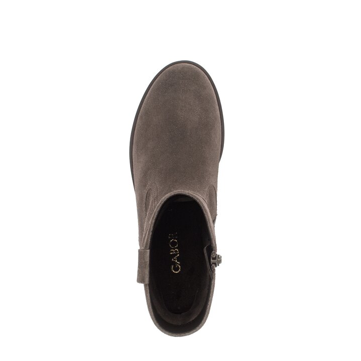 Stivaletto con plateau grigio #5