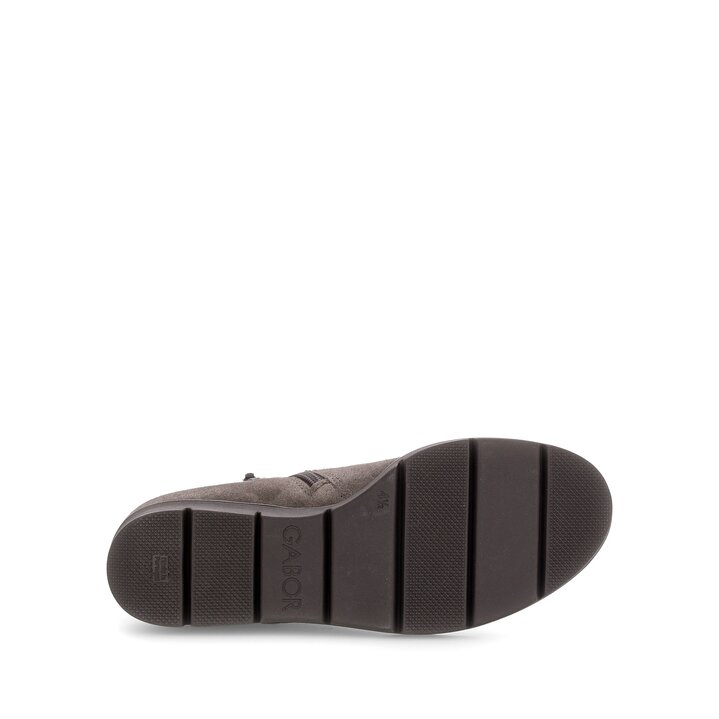 Stivaletto con plateau grigio #4