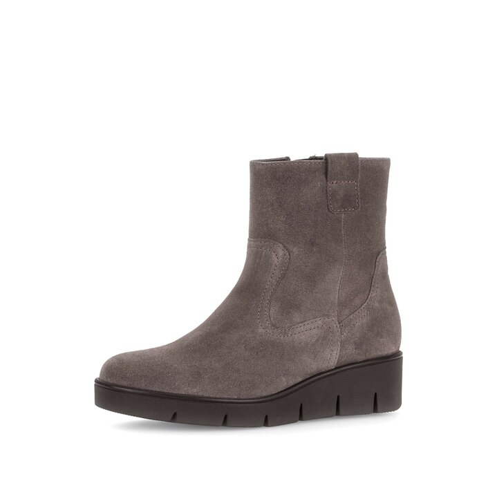Stivaletto con plateau grigio #2