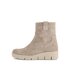 Enkellaarsjes op plateau beige