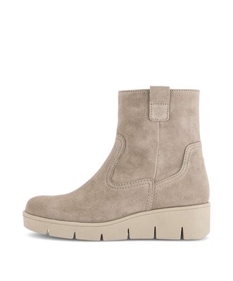 Bottine plateau beige