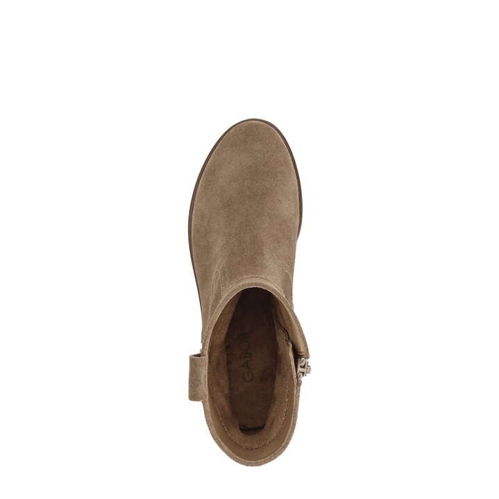 Bottine plateau marron #5