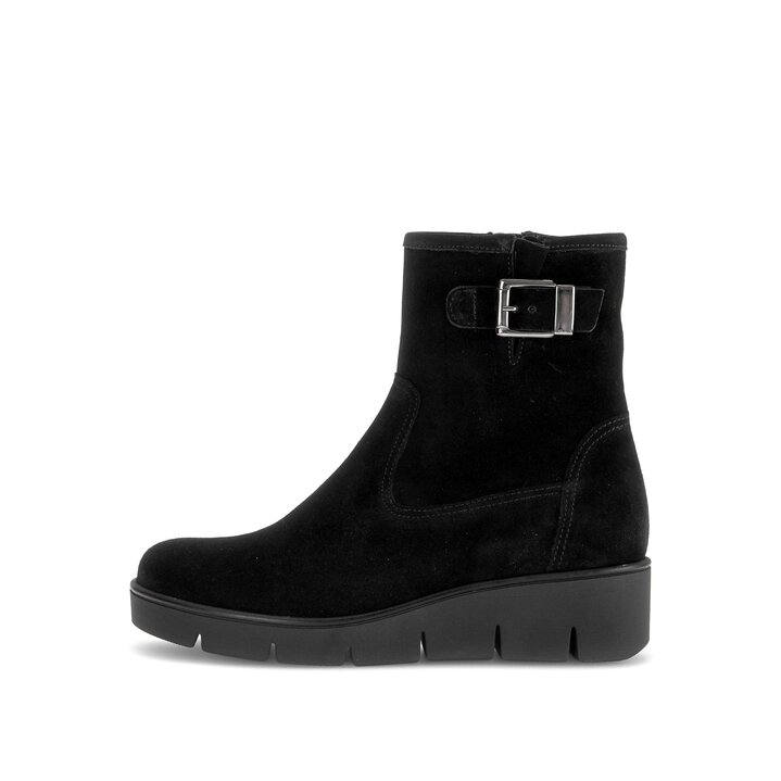 Stivaletto con plateau nero #0