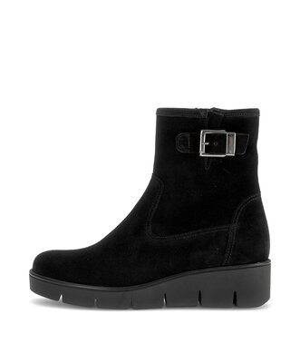 Plateau Stiefelette schwarz