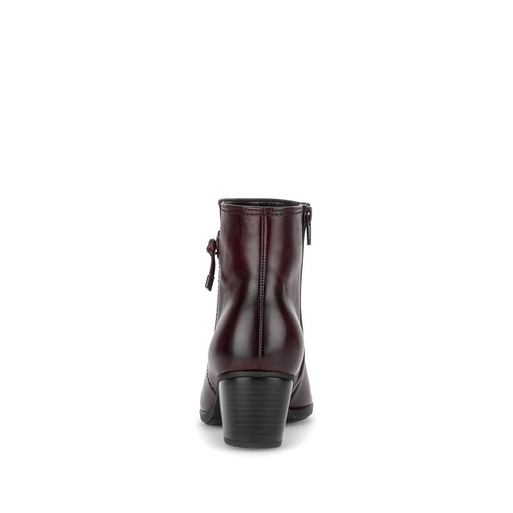 Elegante Stiefelette rot #3