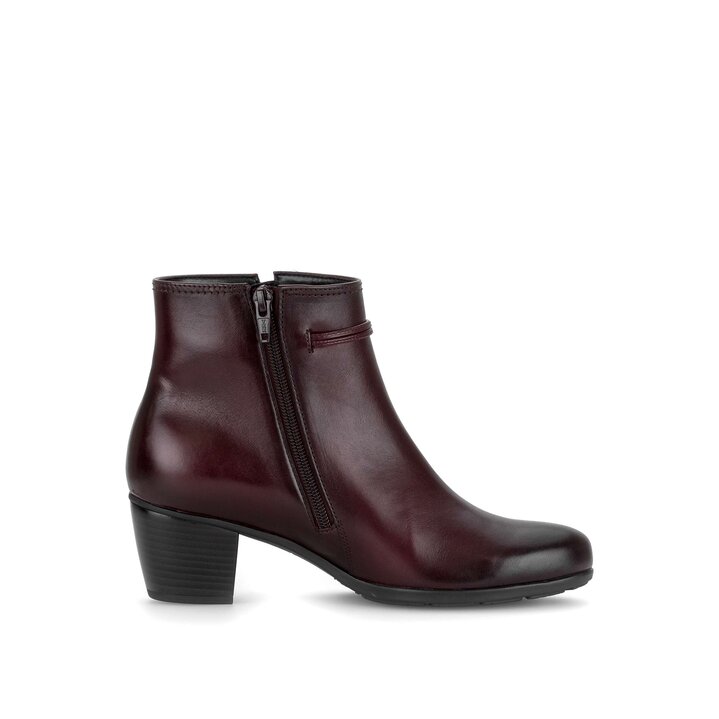 Elegante Stiefelette rot #1