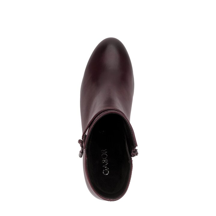 Elegante Stiefelette rot #5