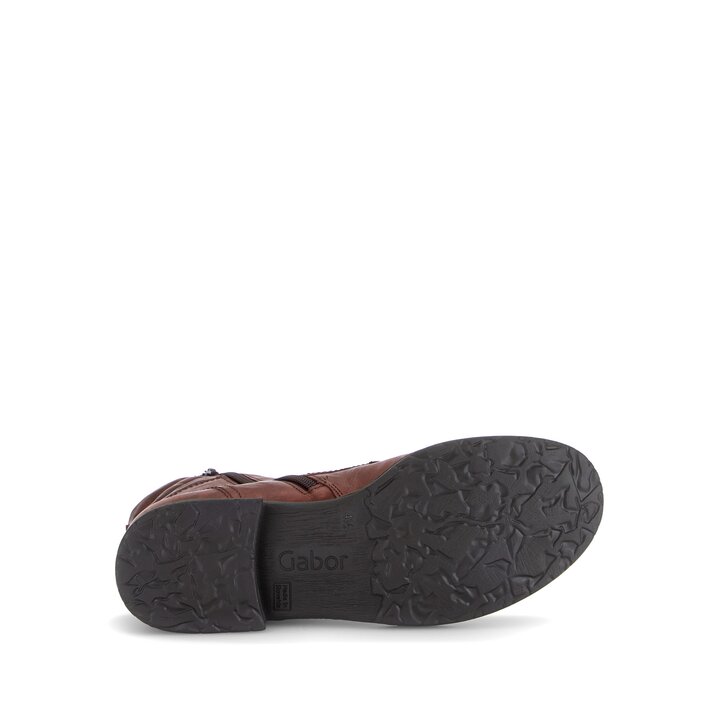 Schnürstiefelette Rot #4