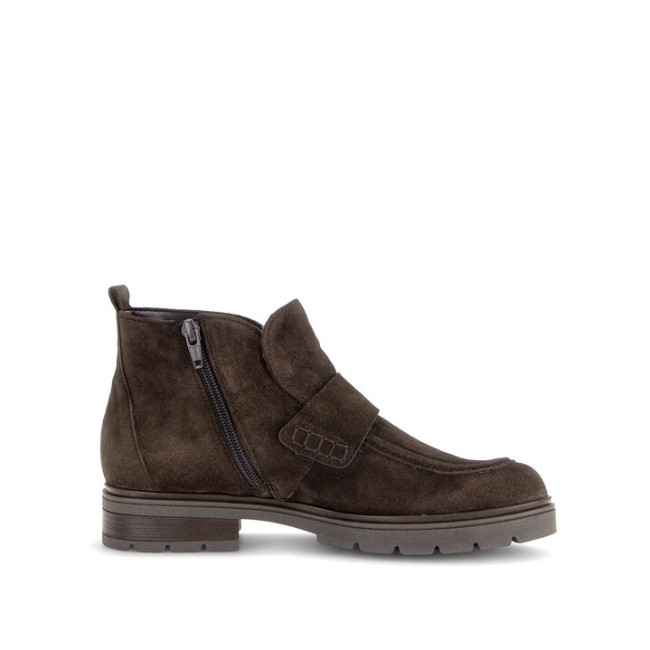 Sportliche Stiefelette braun #1