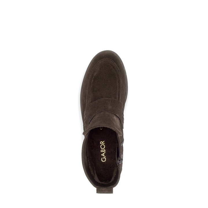 Sportliche Stiefelette braun #5