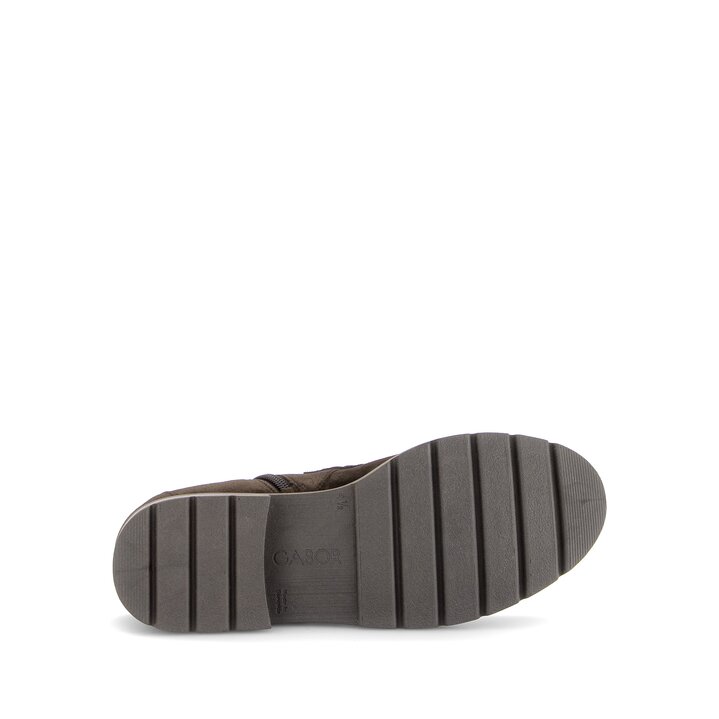 Sportliche Stiefelette braun #4