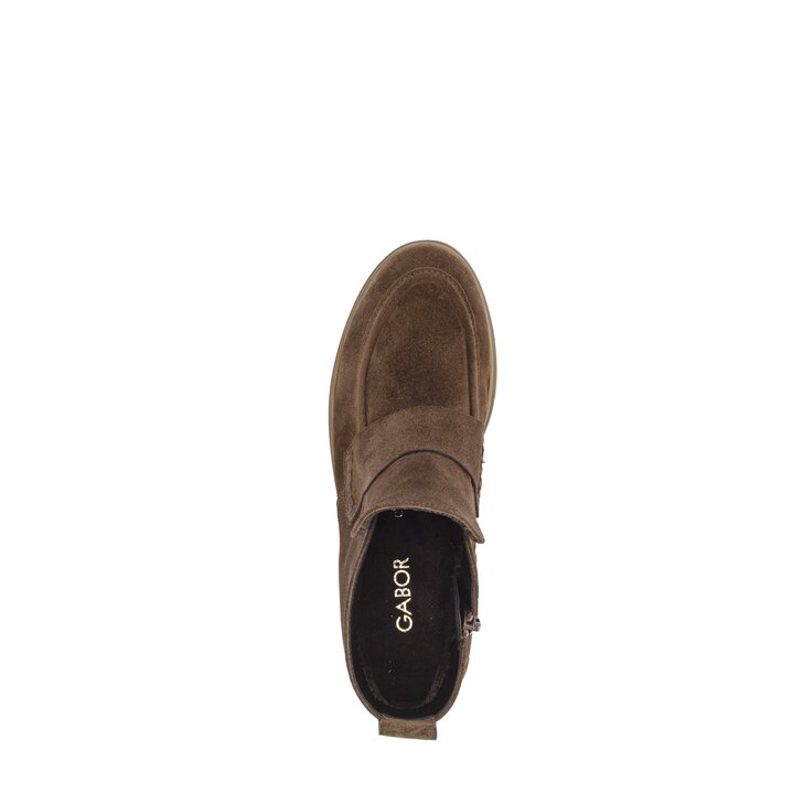 Sportliche Stiefelette braun #5