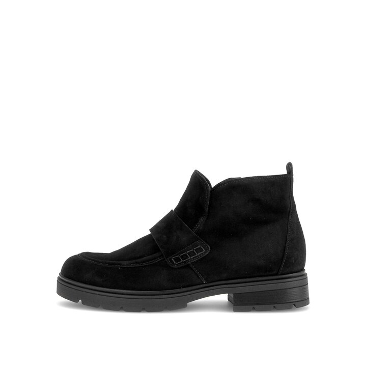 Sportliche Stiefelette schwarz #0