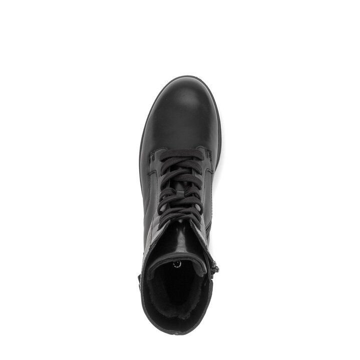Schnürstiefelette schwarz #5