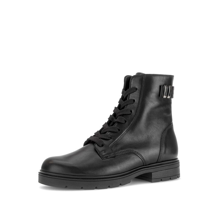 Schnürstiefelette schwarz #2
