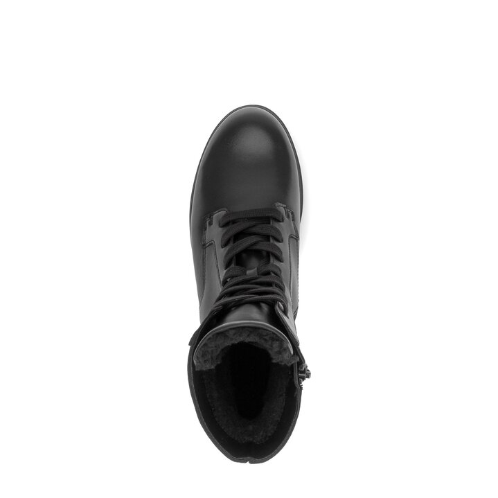 Schnürstiefelette schwarz #5