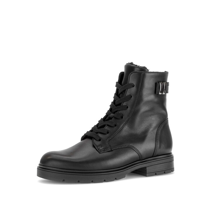 Schnürstiefelette schwarz #2