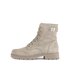 Bottine à lacets beige