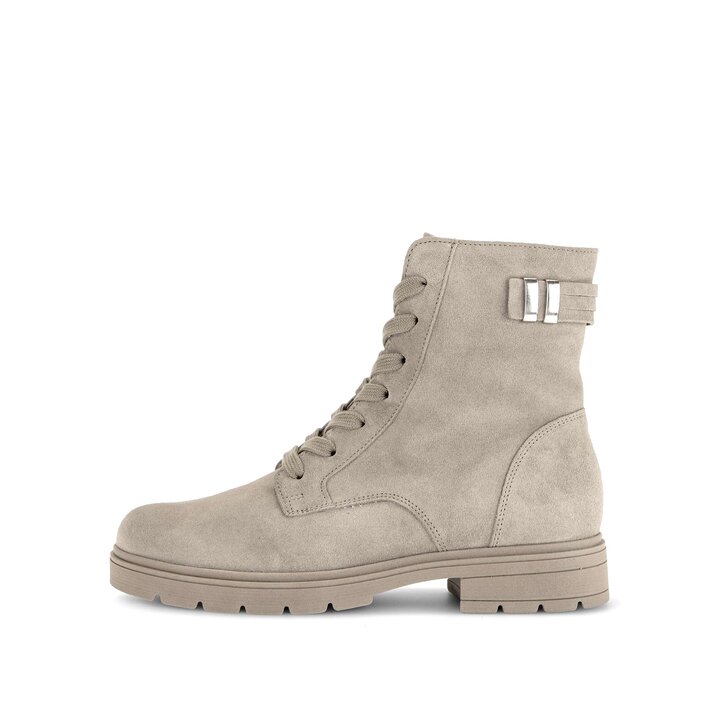Bottine à lacets beige #0