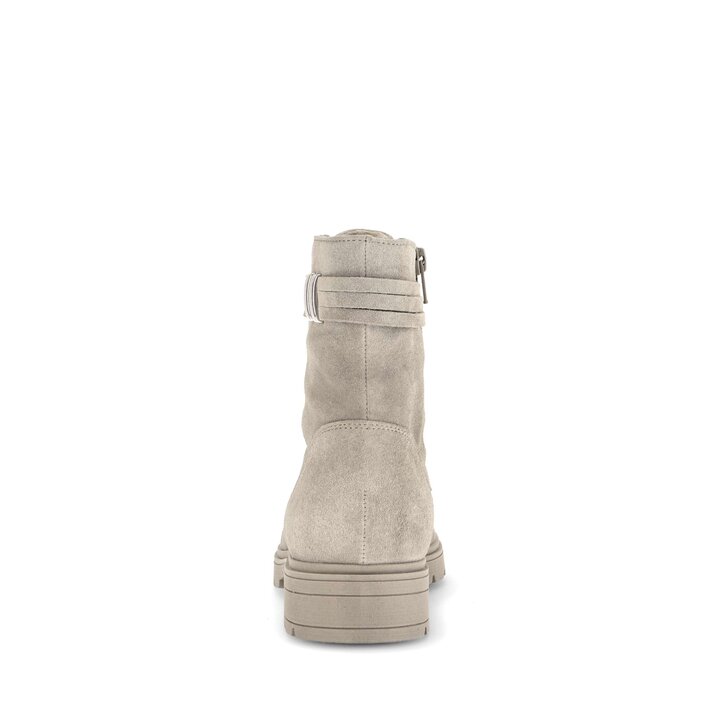 Bottine à lacets beige #3