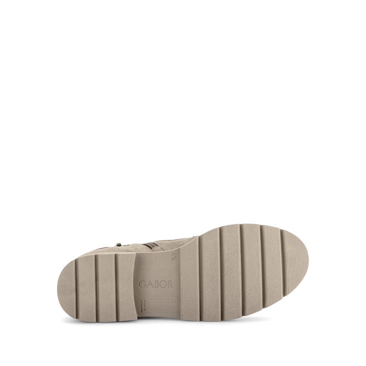 Bottine à lacets beige #4