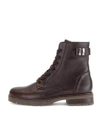 Stivaletto stringato marrone