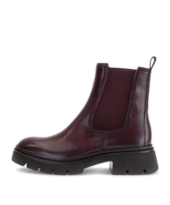 Stivaletto Chelsea rosso