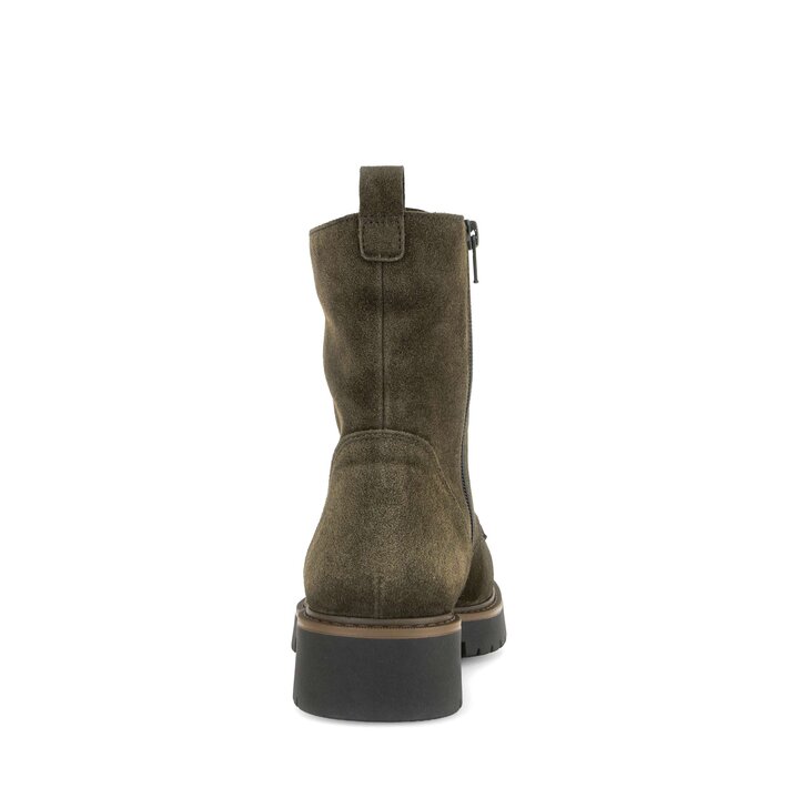 Schnürstiefelette grün #3