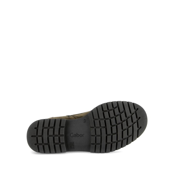 Schnürstiefelette grün #4