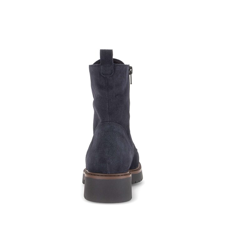 Stivaletto stringato blu #3