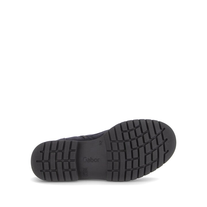 Stivaletto stringato blu #4