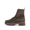 Schnürstiefelette braun