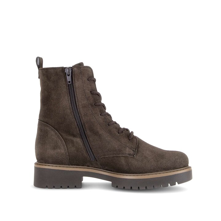 Schnürstiefelette braun #1