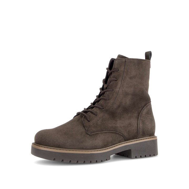 Schnürstiefelette braun #2