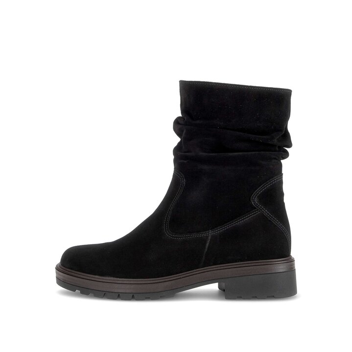 Sportliche Stiefelette schwarz #0