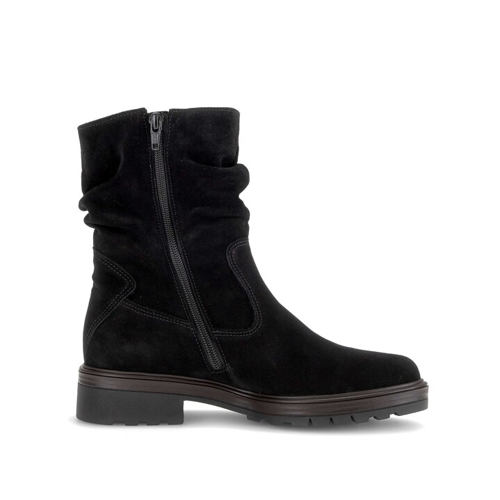 Sportliche Stiefelette schwarz #1