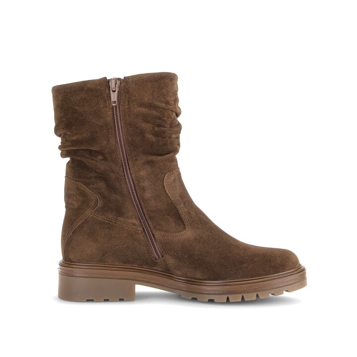 Sportliche Stiefelette braun #1