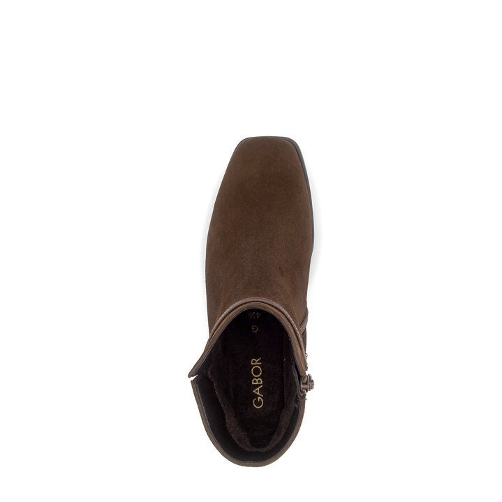 Elegante Stiefelette braun #5