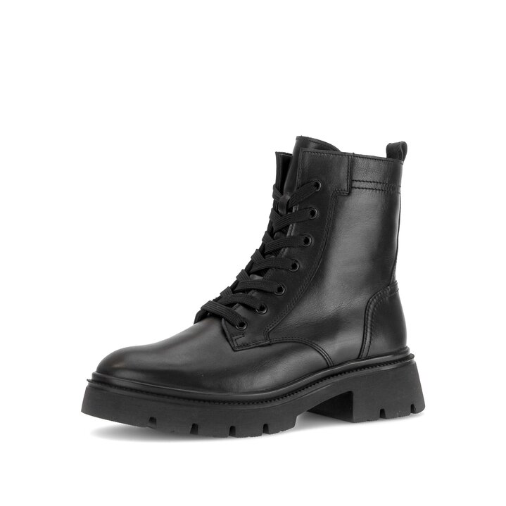 Schnürstiefelette schwarz #2