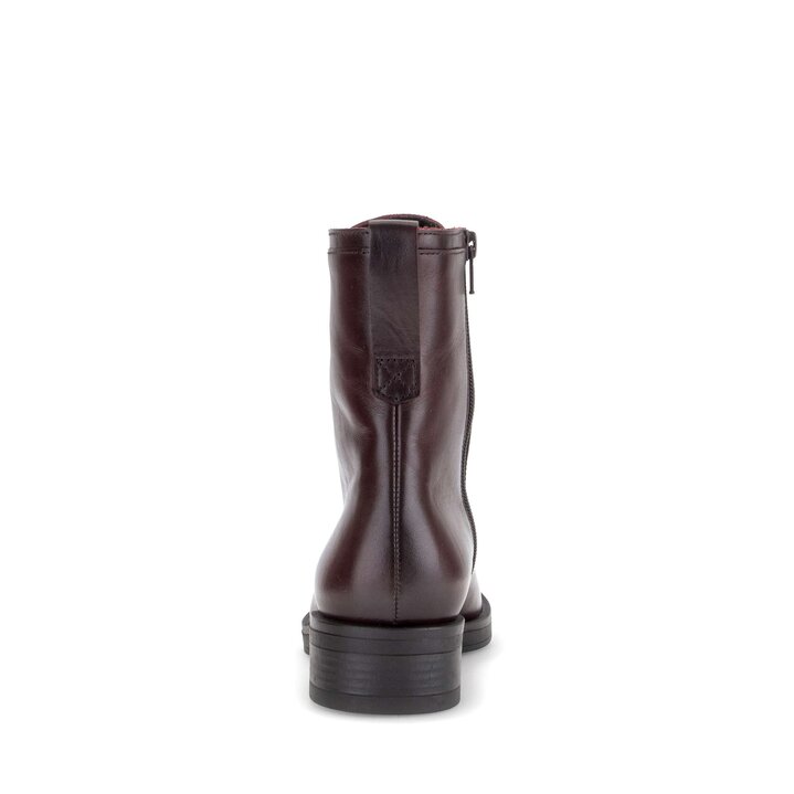 Schnürstiefelette rot #3
