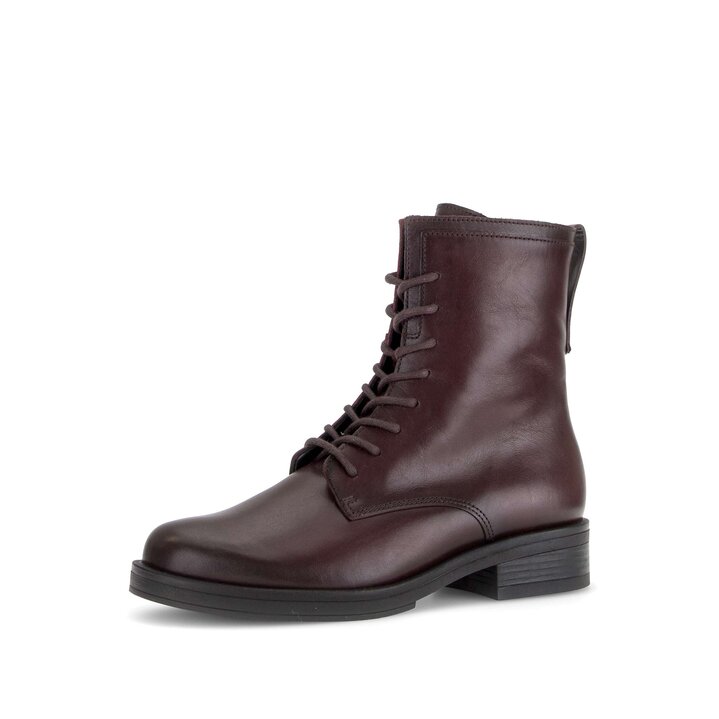 Schnürstiefelette rot #2