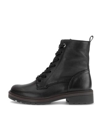 Schnürstiefelette schwarz