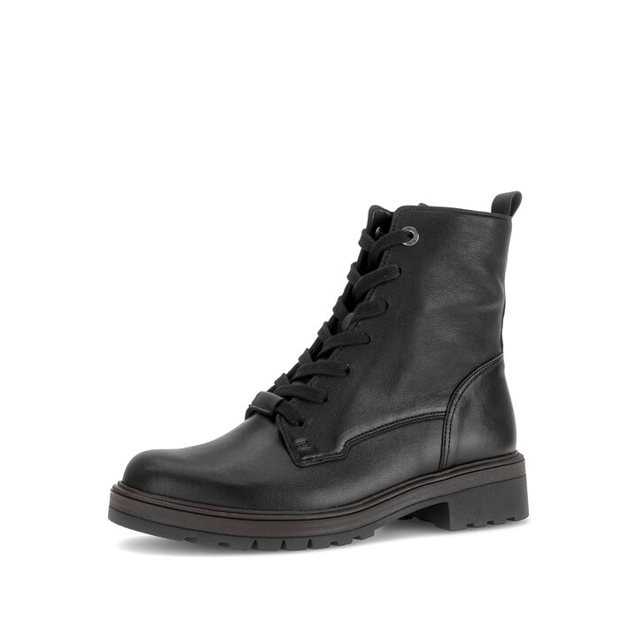 Schnürstiefelette schwarz #2