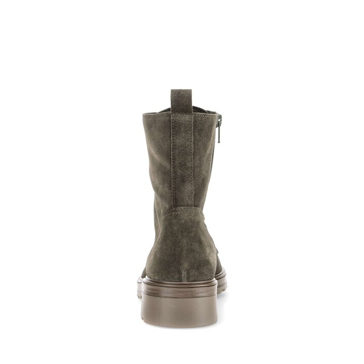 Schnürstiefelette Grün #3